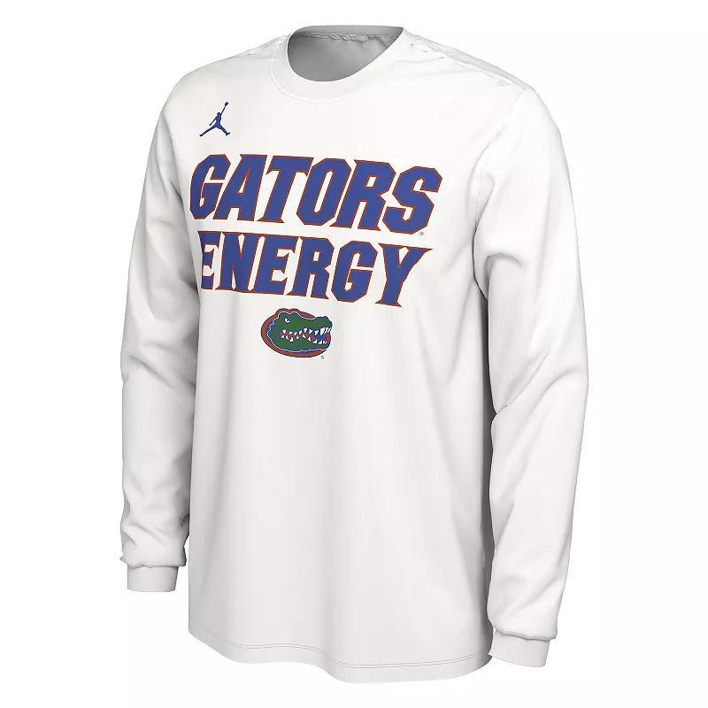 Mens Jordan Brand Florida Gators 2024 On-Court Bench Energy Long Sleeve Tee Product Image