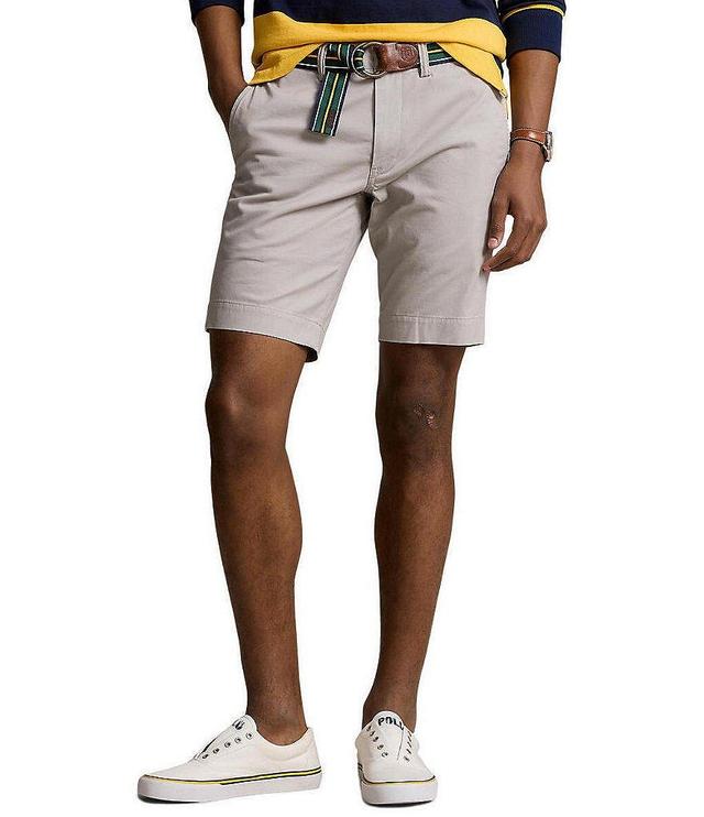 Polo Ralph Lauren Slim Fit Stretch Chino 9.5#double; Inseam Shorts Product Image