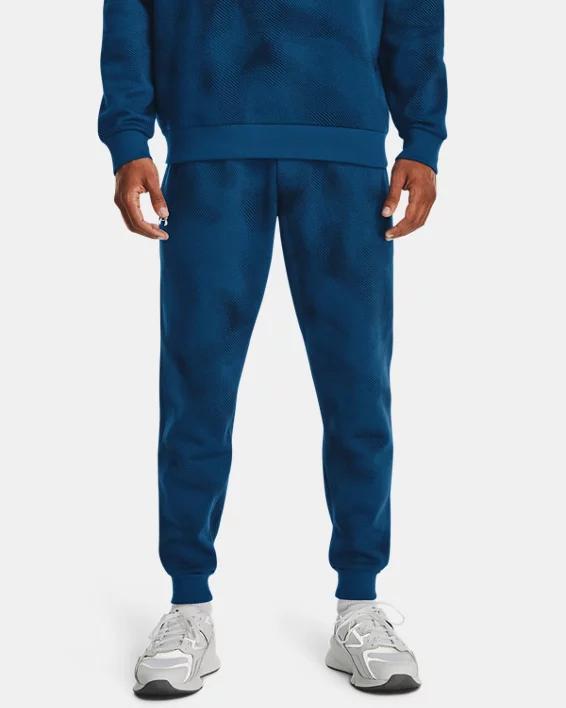 Men's UA Rival Fleece Printed Joggers Product Image