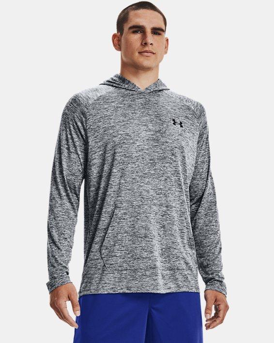 Under Armour Men's UA Tech 2.0 Hoodie Pitch Grey / Black Product Image