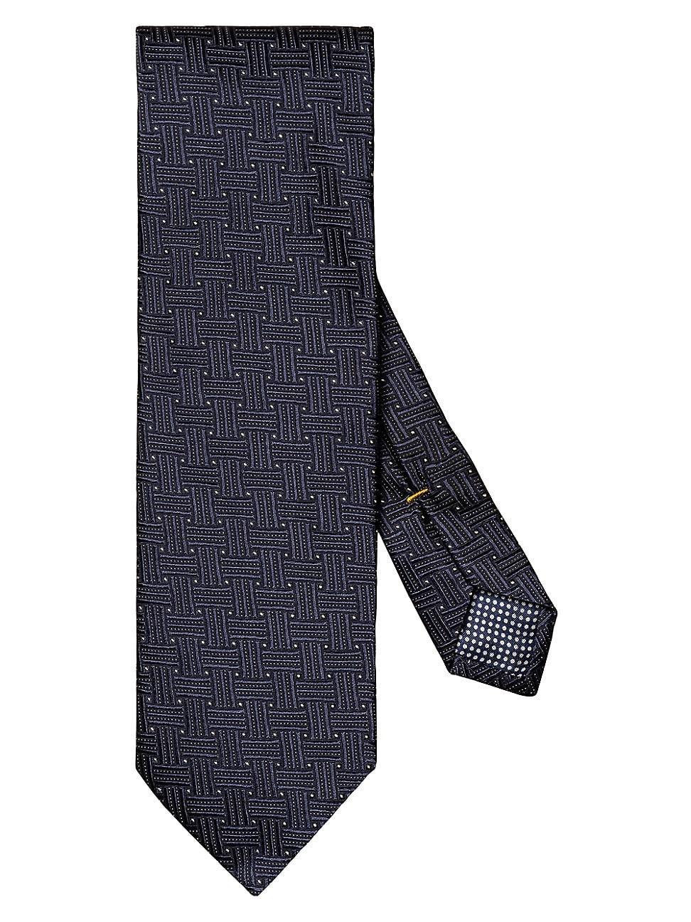 Mens Pin-Dot Silk Tie Product Image