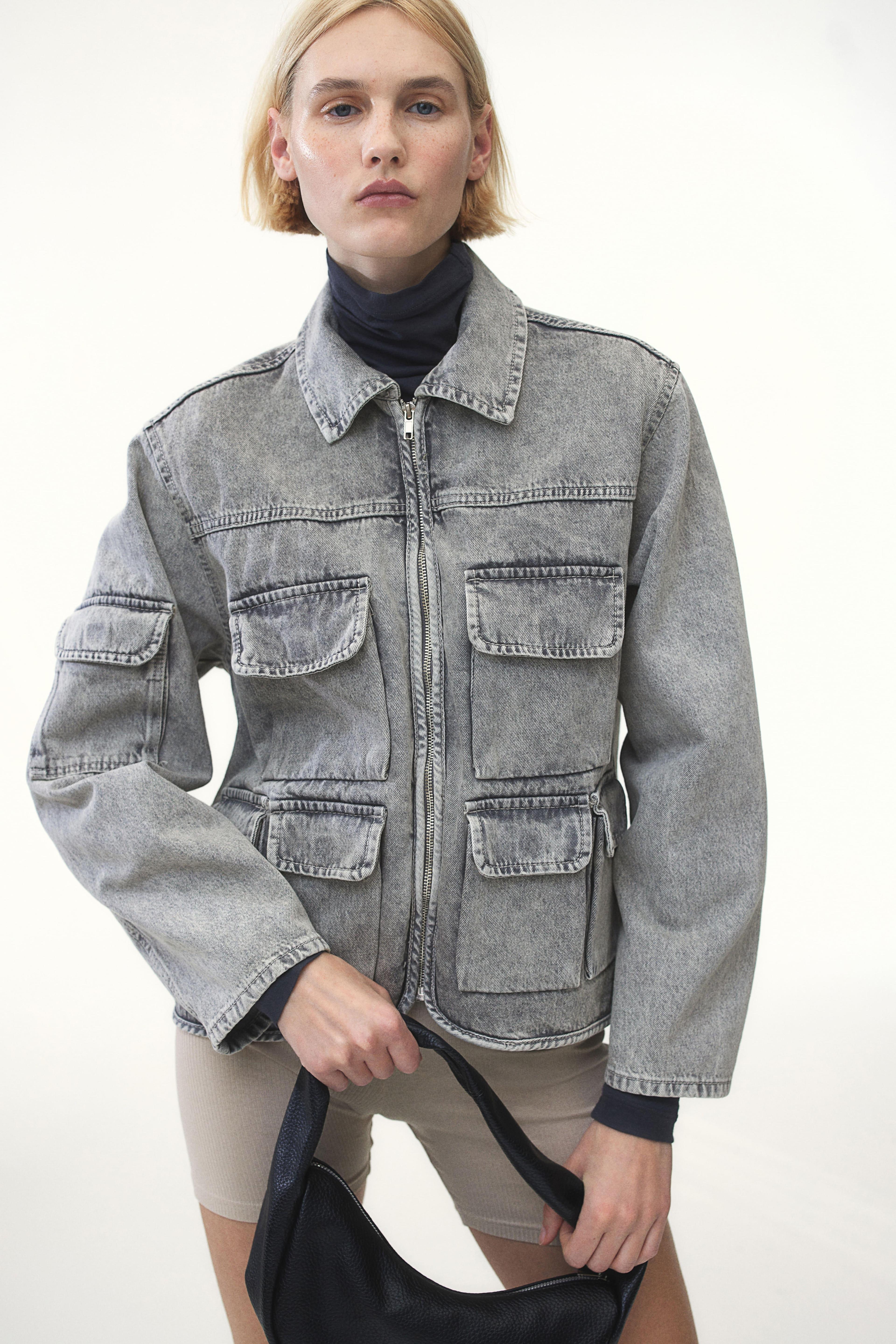 Denim Utility Jacket Product Image