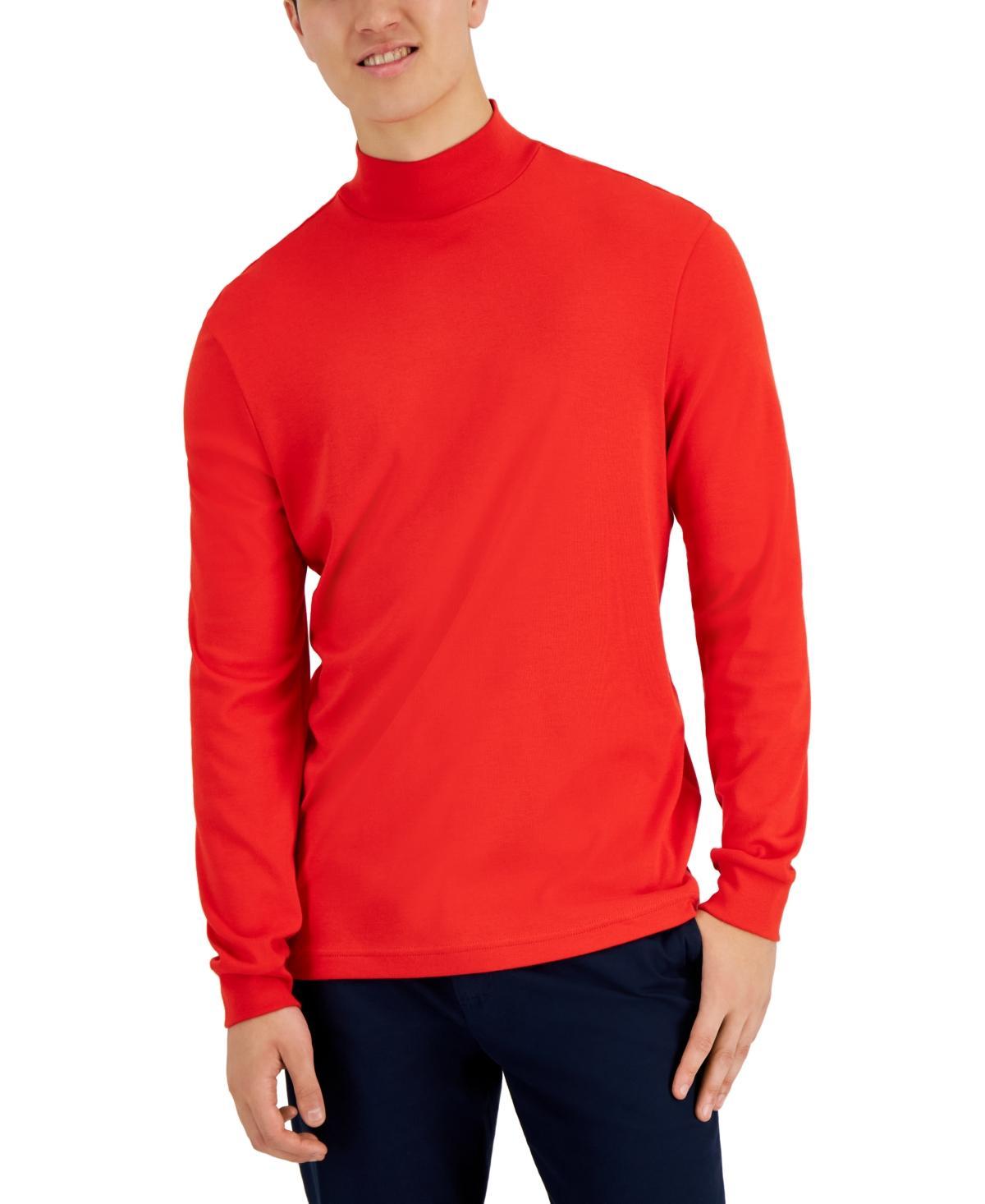 Club Room Mens Solid Mock Neck Shirt, Created for Macys Product Image