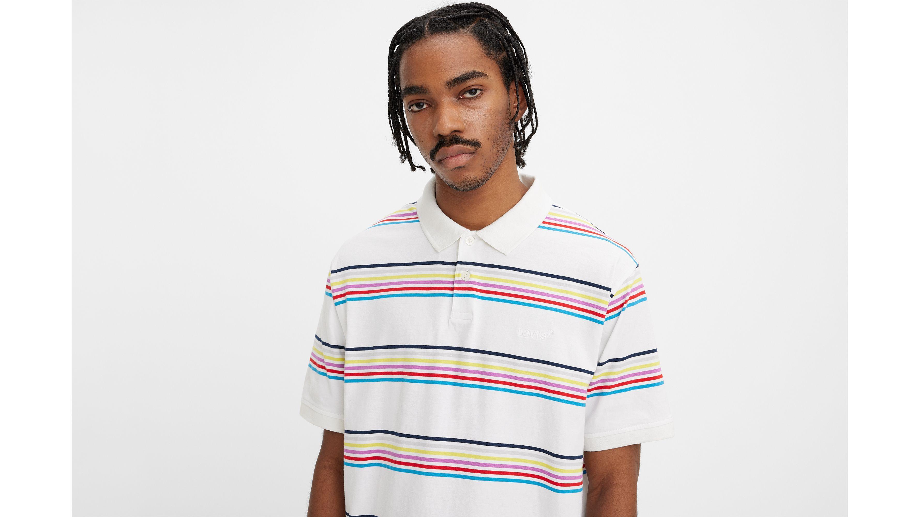 Relaxed Authentic Striped Polo Shirt Product Image