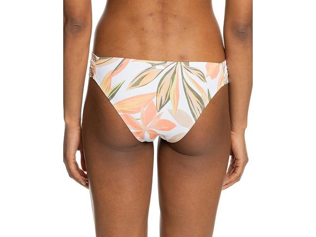 Roxy Beach Classics Moderate Bikini Bottoms (Mood Indigo Ditsy Love) Women's Swimwear Product Image