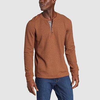 Men's Eddie's Favorite Ultrasoft Thermal Henley Product Image