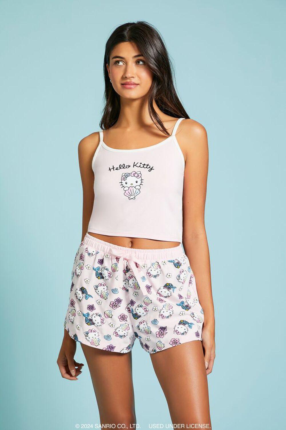 Hello Kitty Cami & Shorts Pajama Set | Forever 21 Product Image