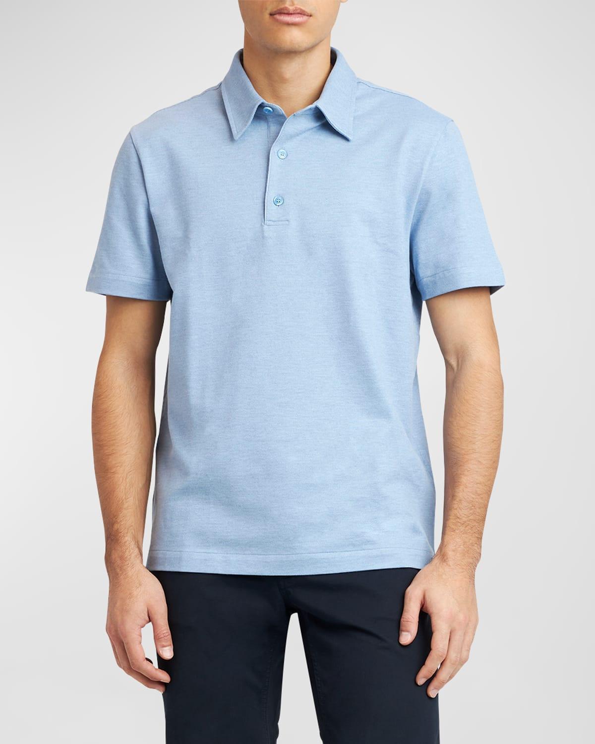 Mens Cotton Jersey Polo Shirt Product Image