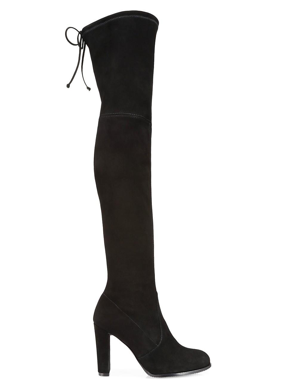 Womens Highland Over-The-Knee Suede Boots Product Image