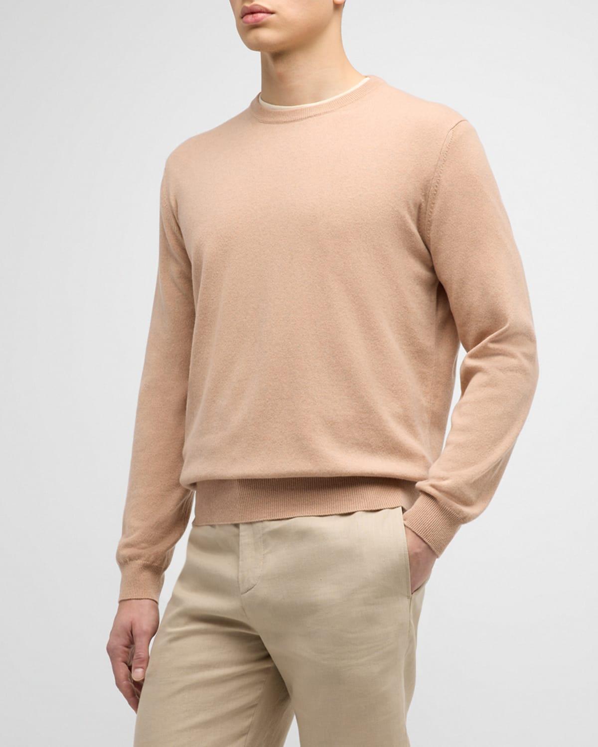 Mens Baby Cashmere Crewneck Sweater Product Image