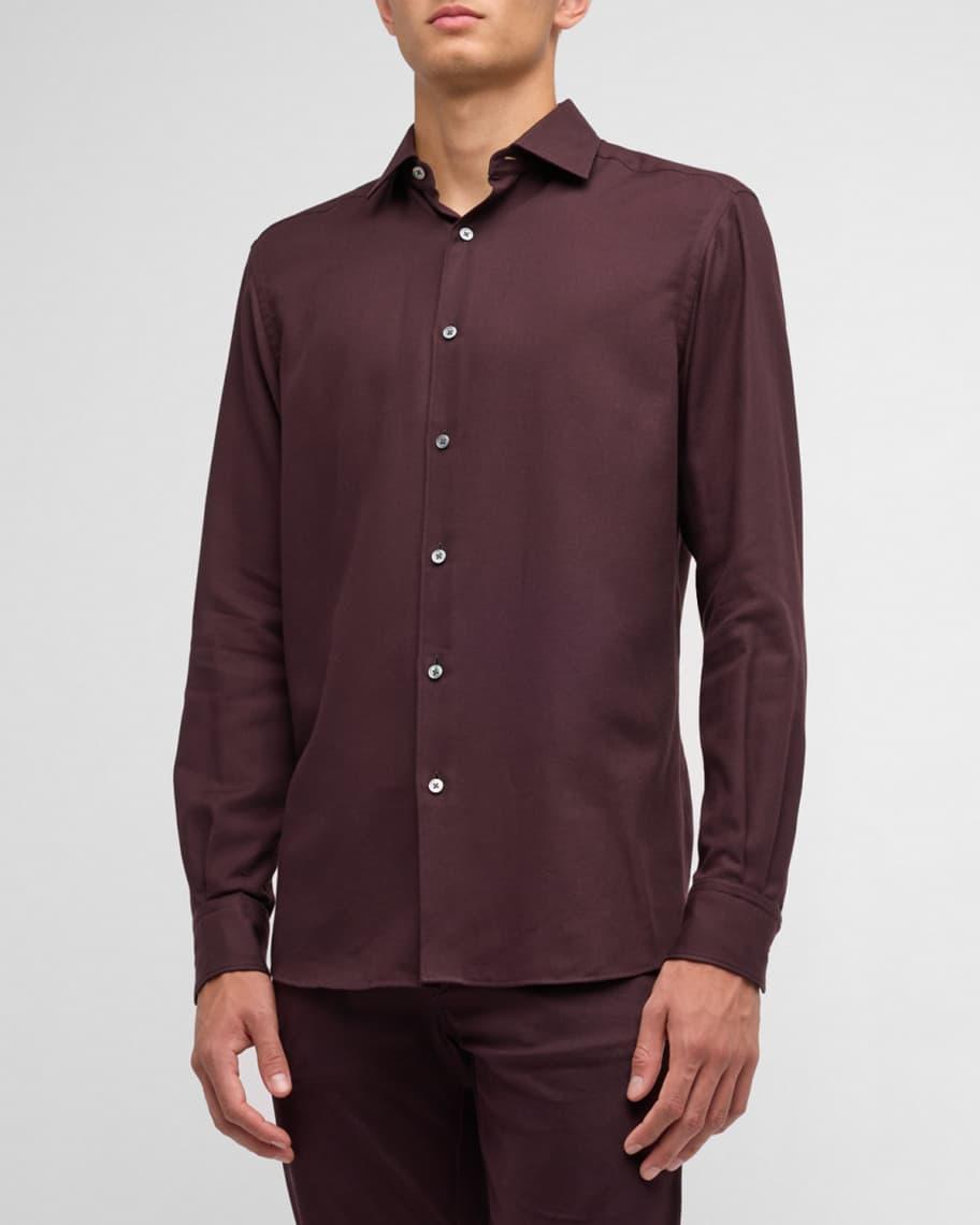 Men's Cashco Cotton and Cashmere Sport Shirt Product Image