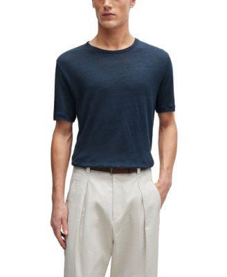 Mens Regular Fit T-Shirt in Linen Product Image