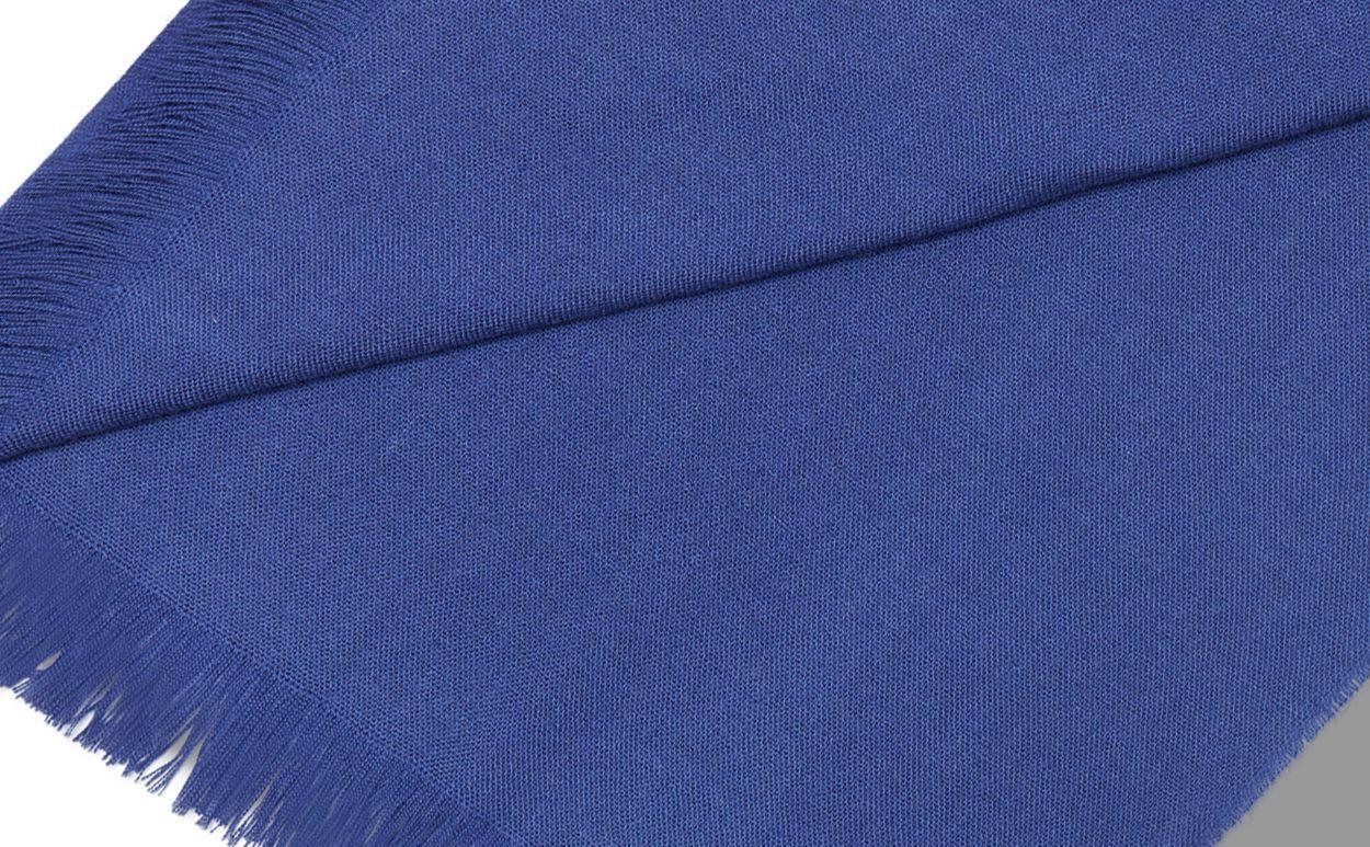 JURA Blue Fine Cashmere Scarf Product Image