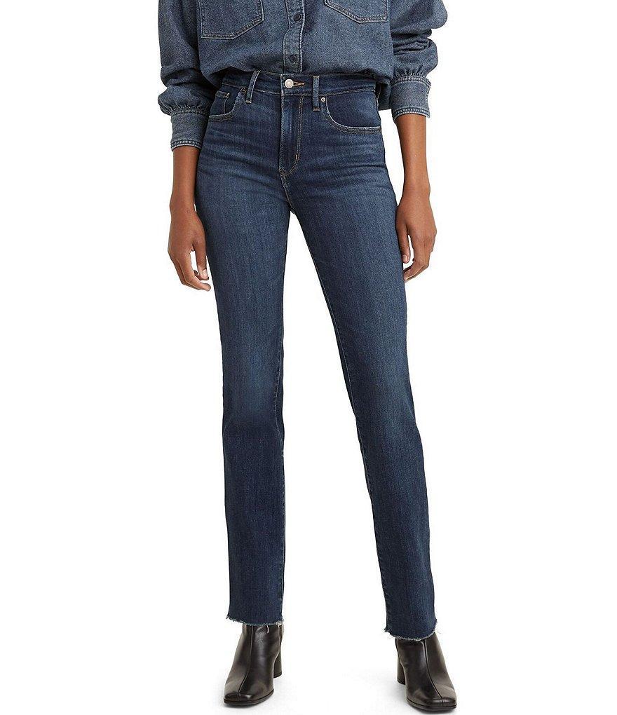 Levi's® 724 High Rise Straight Leg Jeans Product Image