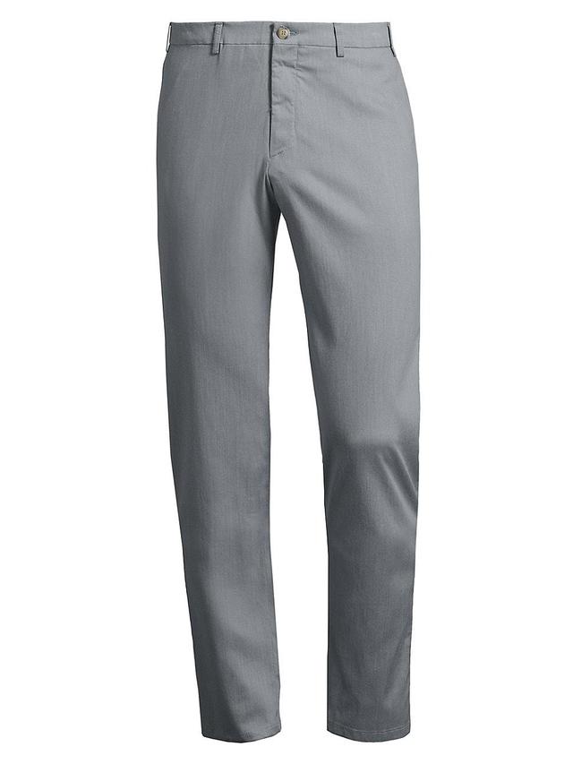 Mens Stretch Flat-Front Trousers Product Image