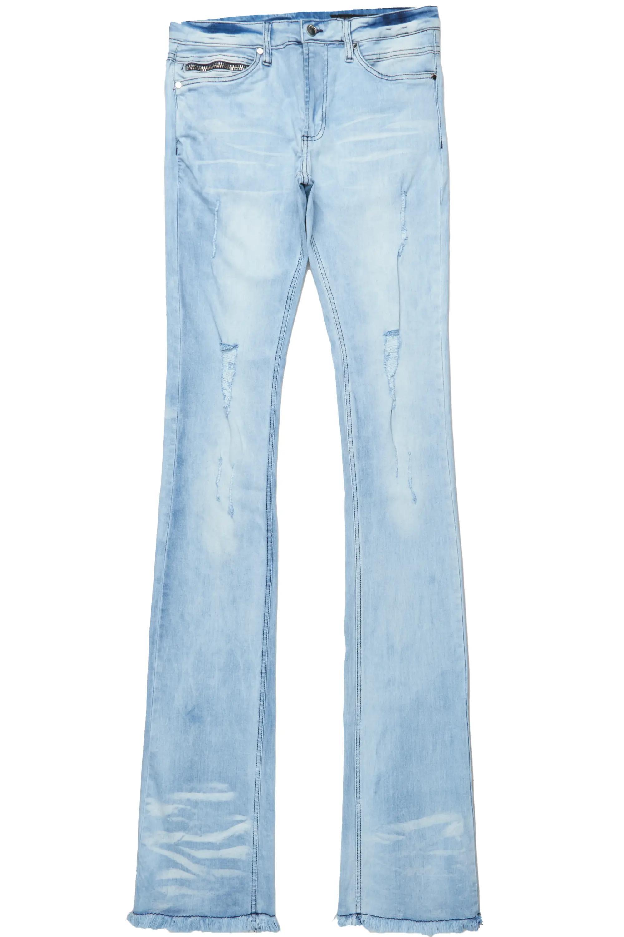 Dag Blue Super Stacked Flare Jean Male Product Image