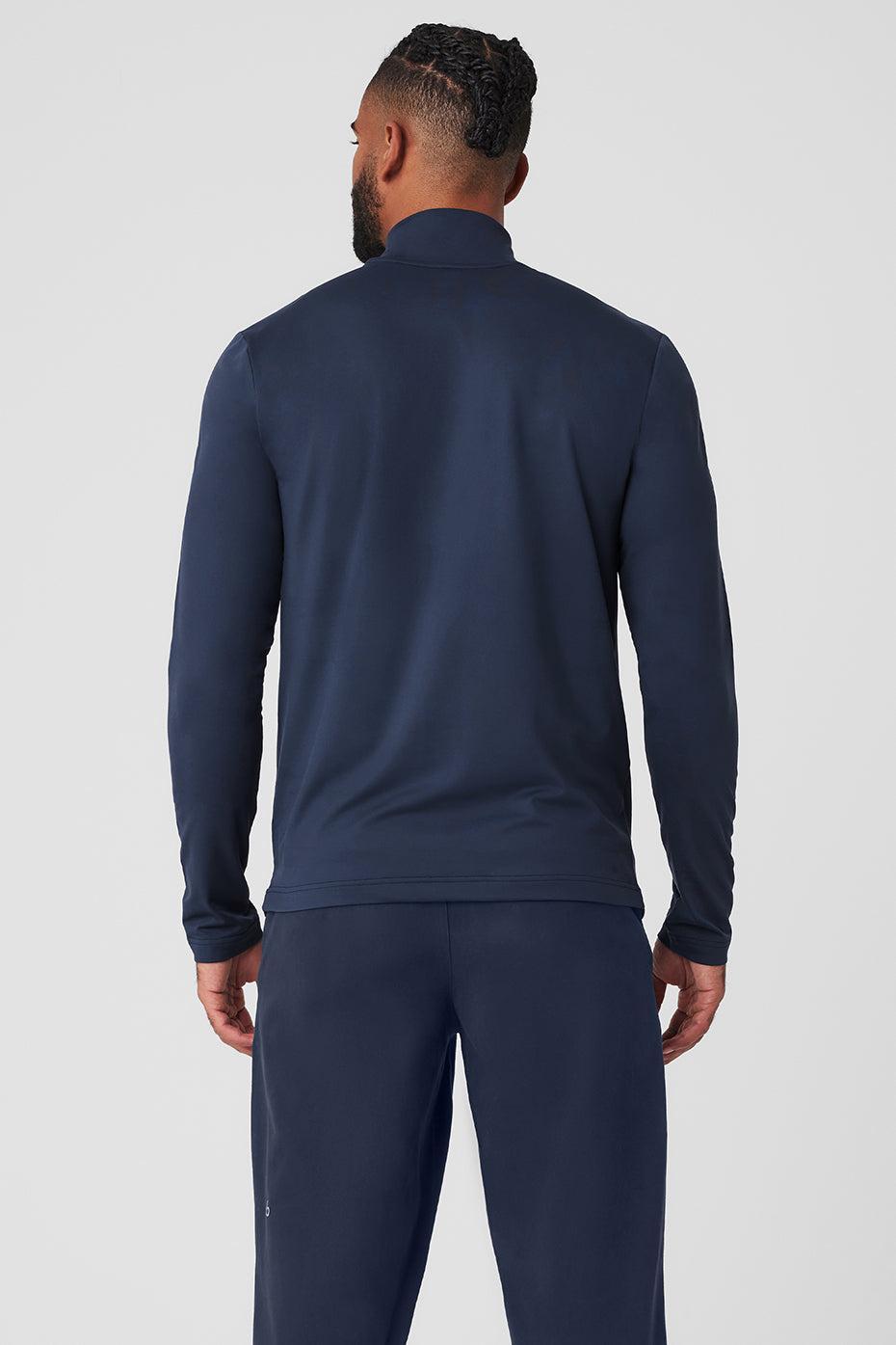 Conquer Reform Mock Neck Long Sleeve - Navy Male Product Image