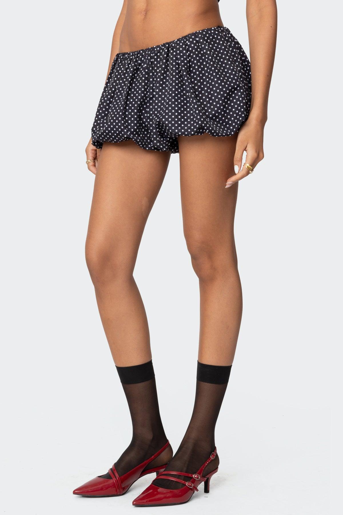 Liz Polka Dot Bubble Shorts Product Image