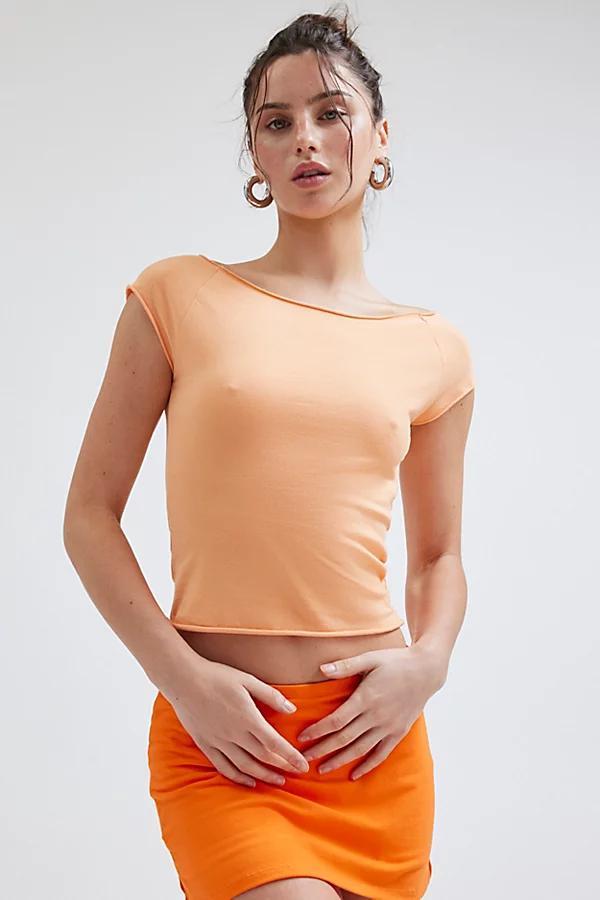 Out From Under Cotton Compression Boatneck Tee Womens at Urban Outfitters Product Image