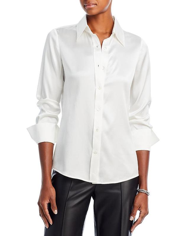 Womens Victoria Satin Shirt Product Image