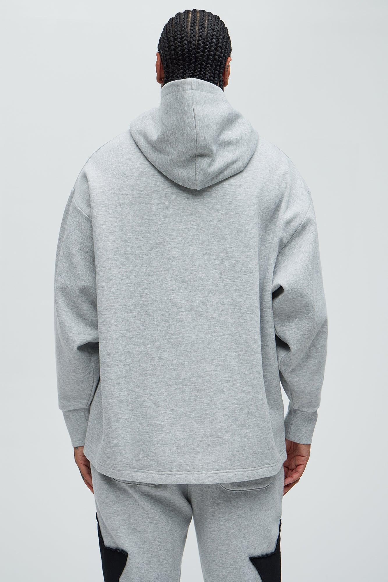 Tyson On The Go Hoodie - Heather Grey Product Image