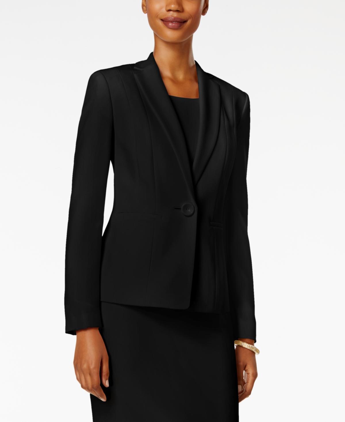 Kasper Womens One-Button Blazer Product Image