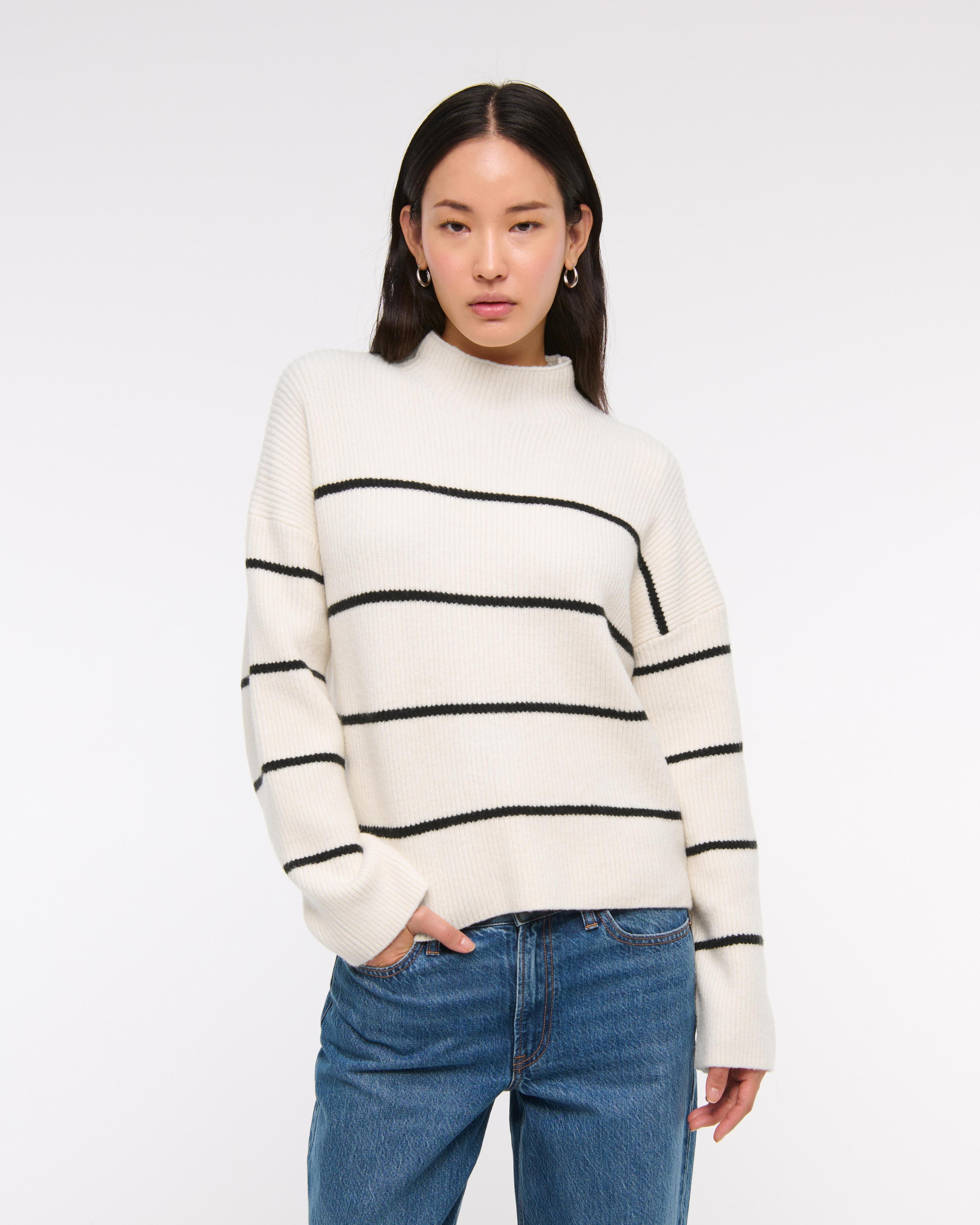 Easy Funnel Neck Sweater Product Image