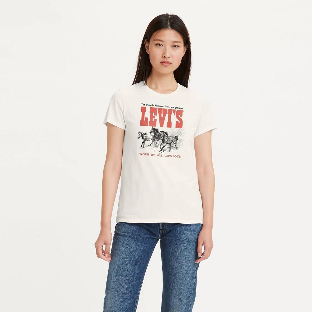 Levi's The Perfect Tee Womens Crew Neck Short Sleeve T-Shirt Product Image