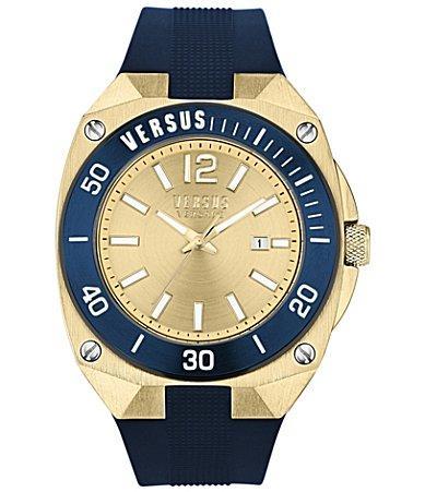 VERSUS Versace Versus Reaction Silicone Strap Watch, 48mm Product Image