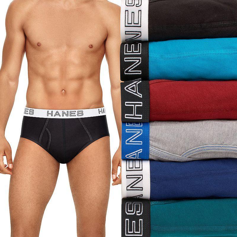 Mens Hanes Ultimate 6-Pack Stretch Briefs Product Image