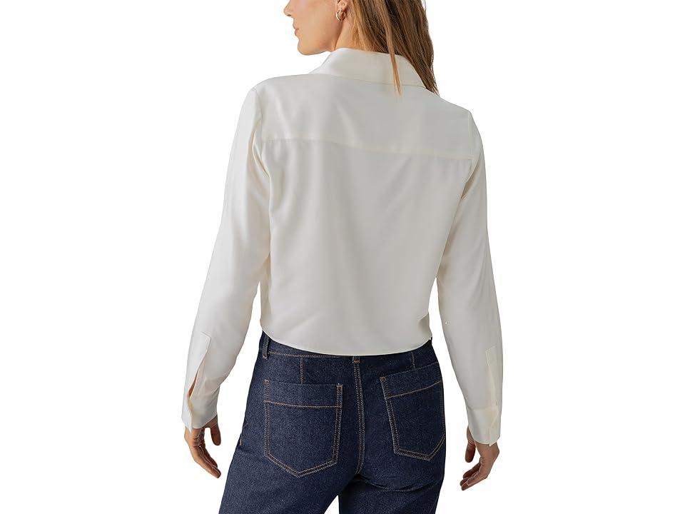 Sanctuary Lifetime Shirt (Chalk) Women's Clothing Product Image