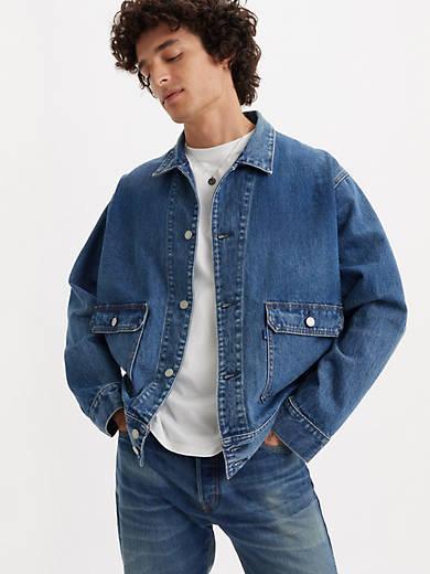 Levi’s® Men’s Japanese Denim Utility Trucker Jacket Product Image