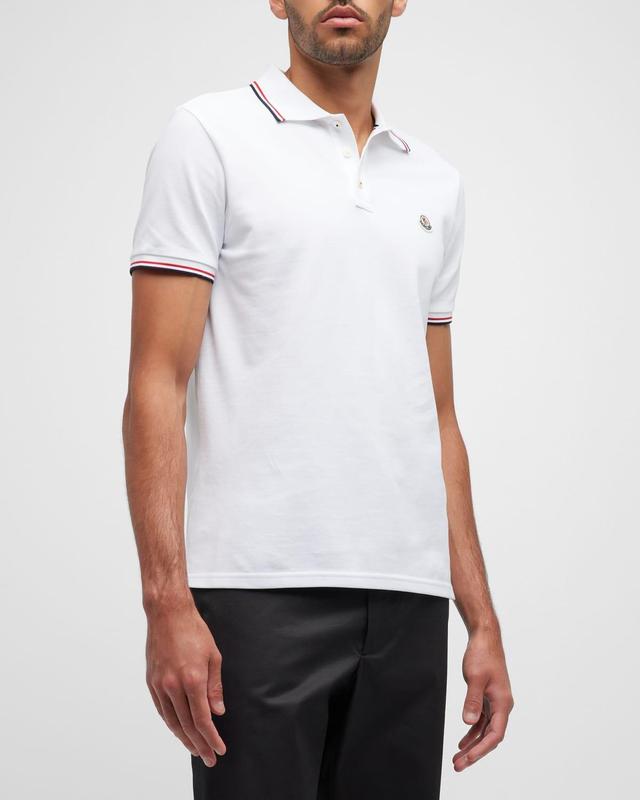 Moncler Tipped Piqu Polo Product Image