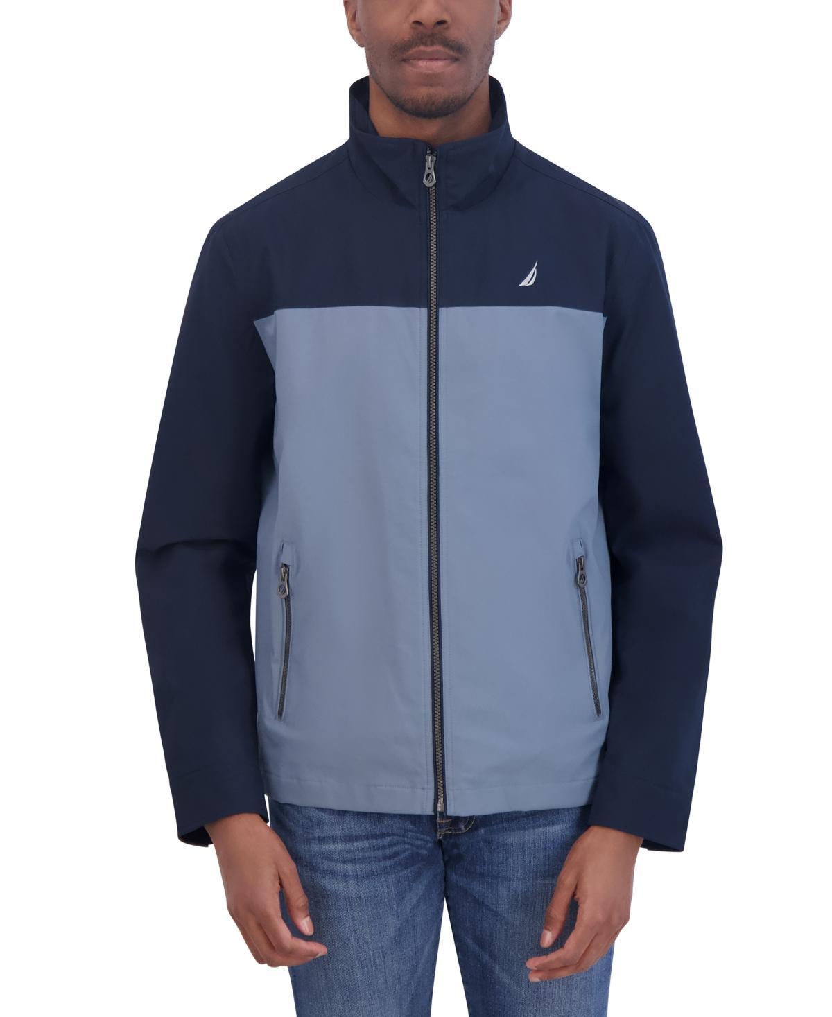 Nautica Mens Stretch Performance Windbreaker and Rain Jacket Product Image