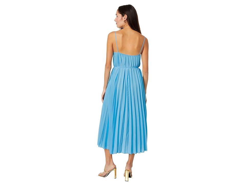 MANGO Tie Waist Pleated Dress Product Image