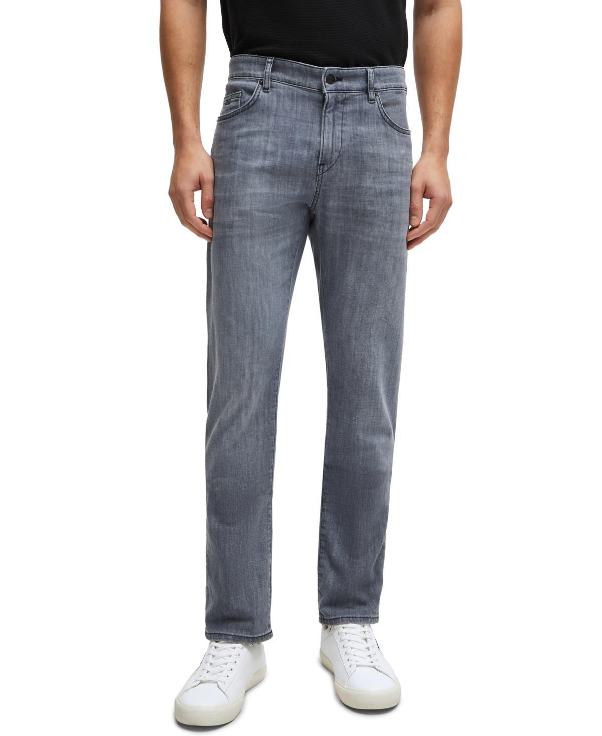 Boss by Hugo Boss Mens Comfort-Stretch Slim-Fit Jeans Product Image