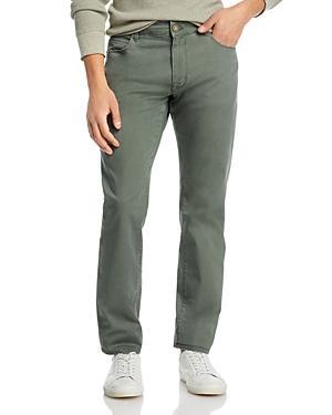 Pt Torino Garment Dyed Stretch Cotton Slim Fit 5 Pocket Pants Product Image