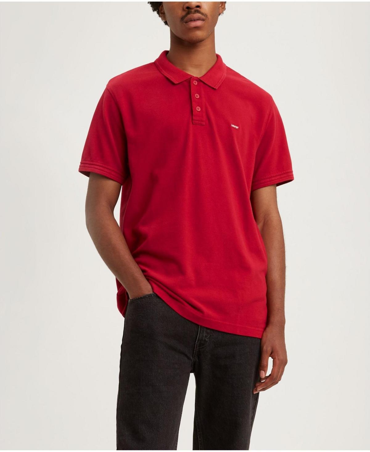 Levis Regular Fit Short Sleeve Housemark Polo Shirt Product Image