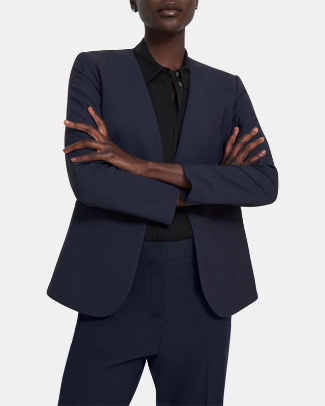 Open Blazer in Stretch Wool Product Image