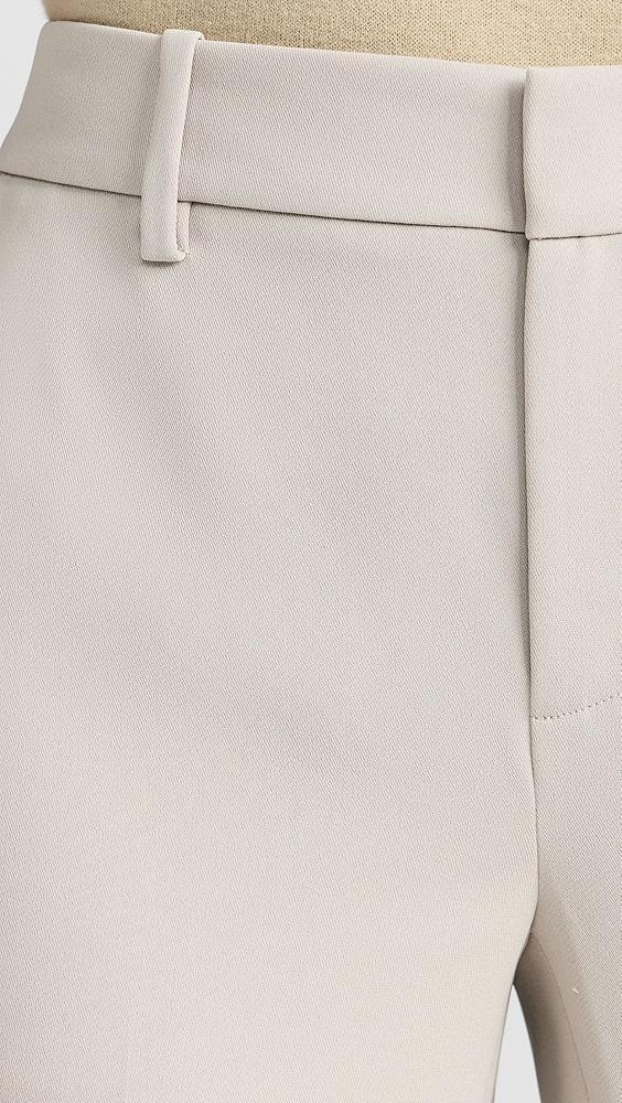 Vince Crepe Tailored Straight Leg Pants | Shopbop Product Image