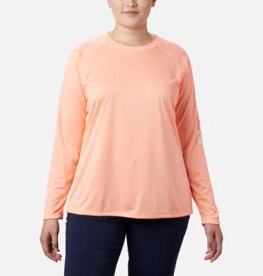 Columbia Women s PFG Tidal Tee II Long Sleeve - Plus Size- Product Image