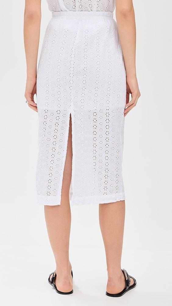 Stateside Eyelet Midi Skirt | Shopbop Product Image