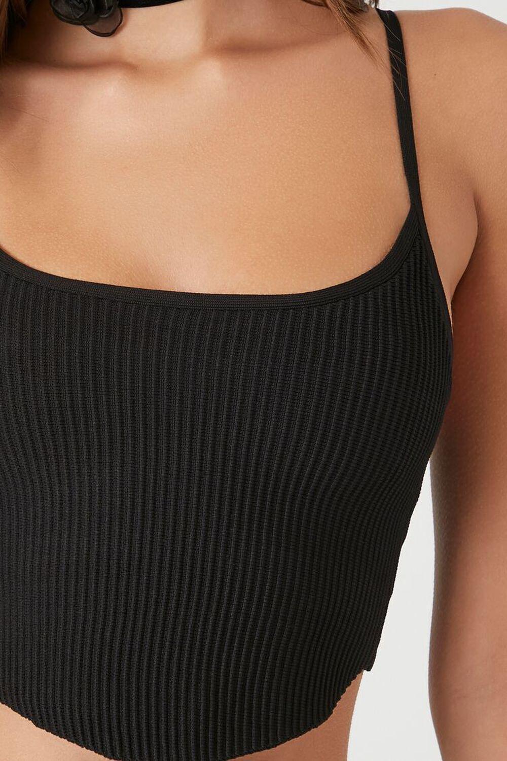 Sweater-Knit Cropped Cami | Forever 21 Product Image