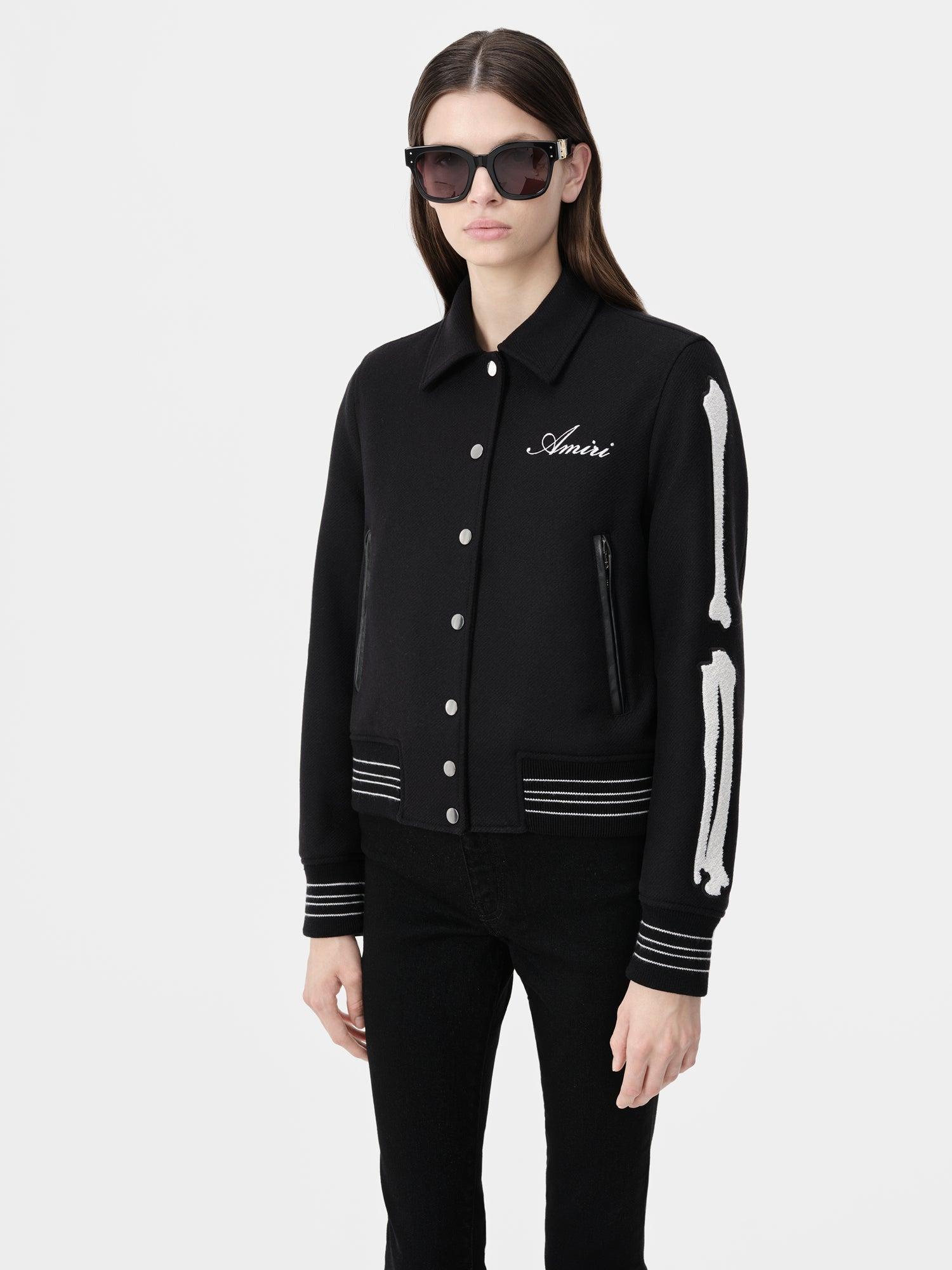 WOMEN - WOMEN'S BONES JACKET - Black Female Product Image