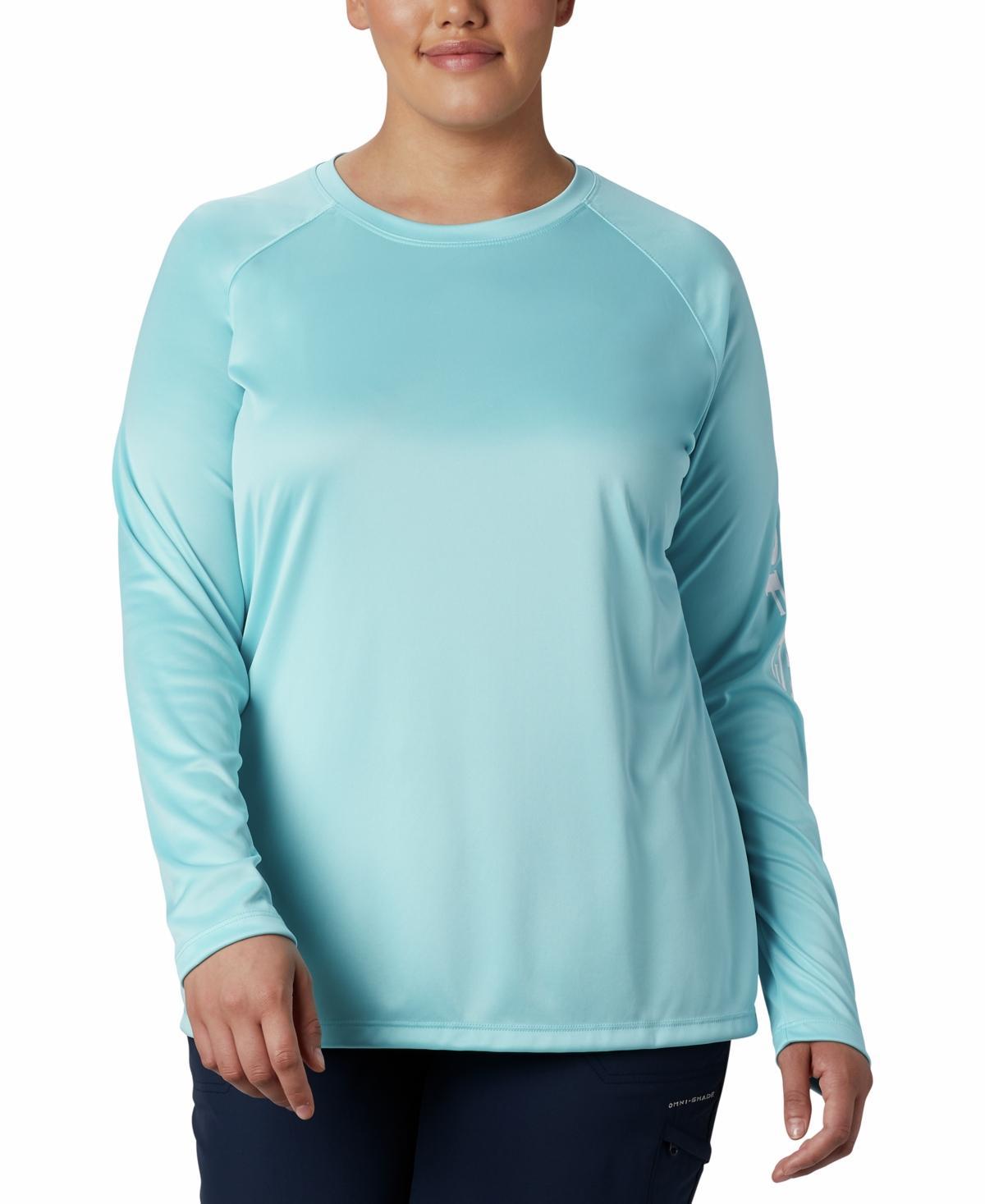 Columbia Women s PFG Tidal Tee II Long Sleeve - Plus Size- Product Image