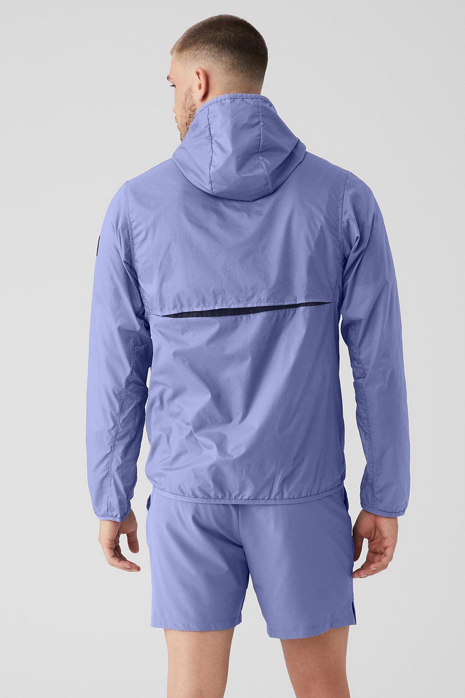 Repeat Running Jacket - Infinity Blue Male Product Image