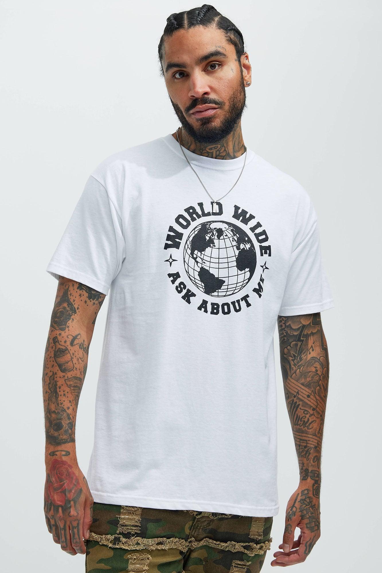 Mr. Somewhere Short Sleeve Tee - White product image