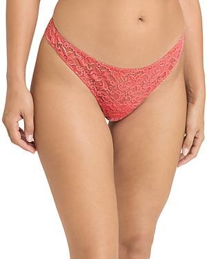 Womens Stretch Lace Thong Product Image