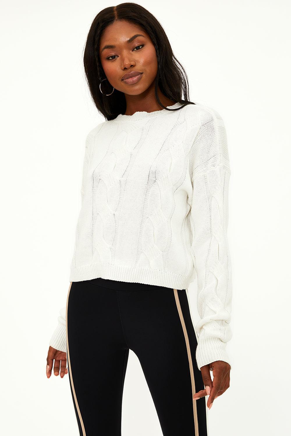 Clarice Sweater Isle White Product Image