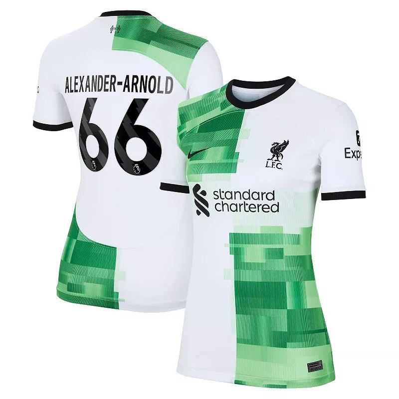 Womens Nike Trent Alexander-Arnold White Liverpool 2023/24 Away Replica Player Jersey Product Image